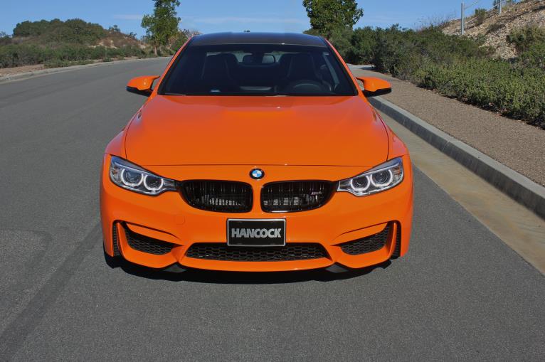  Manual de velocidad BMW M4 Fire Orange